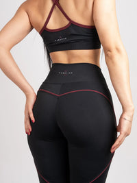 Contour seam performance leggings