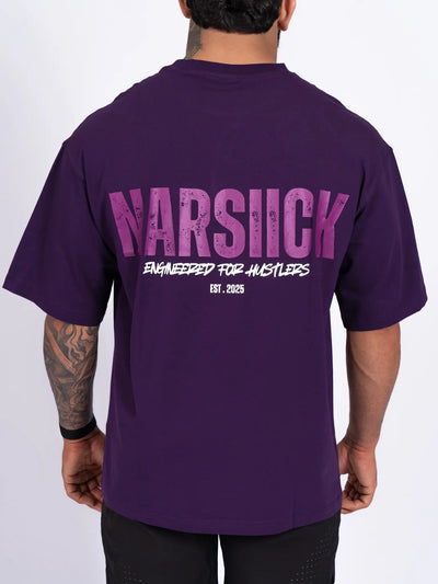 Oversized engineered hustlers tee