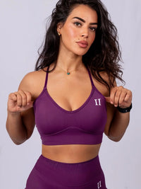 Fitted sculpting bra